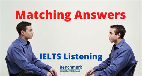 IELTS Listening Matching Question Practice And Tips