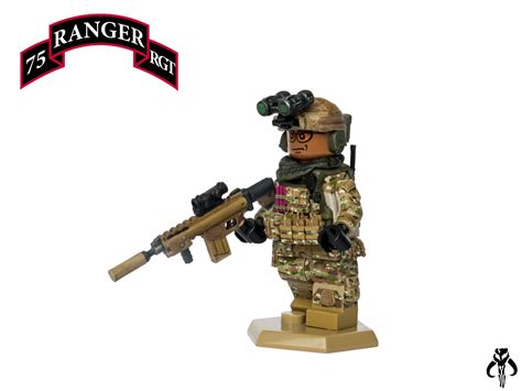 Custom Army Ranger Made With Real Lego® Minifigure Atelier Yuwaciaojp