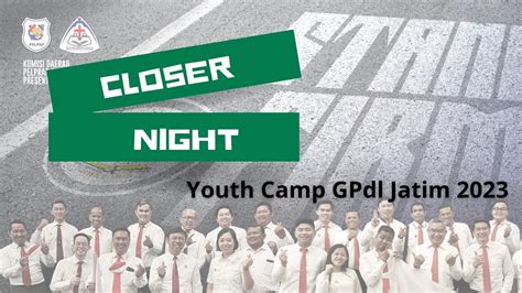 Closer Night Youth Camp GPdI 2023 STAND FIRM KD PELPAP KD PELRAP MD