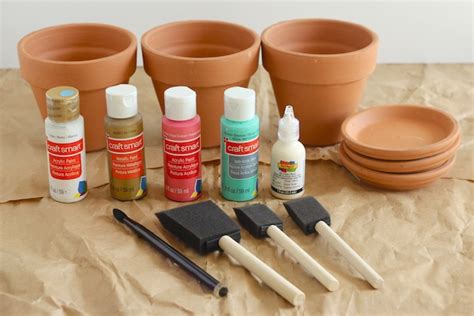 Acrylic Paint On Terracotta Pots Best Painting Collection