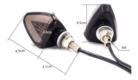 Direccional Led Para Moto Triangulo