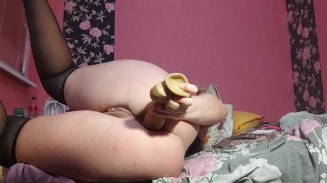 Anal Invasion And Ass Inside Out In Stocking And High High Heeled Shoes