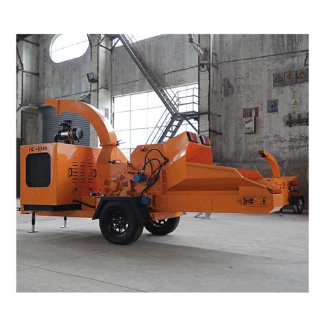 Heavy Duty Professional Hydraulic Tree Branch Log Chipper Shredder