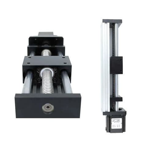 Cnc Linear Guide Ggp Ball Screw Sliding Table Mm Effective Stroke