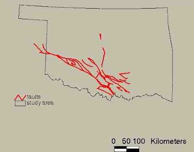 Oklahoma Fault Line Map - United States Map