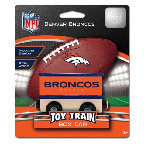 Denver Broncos Toy Train Box Car 1 Unit Kroger