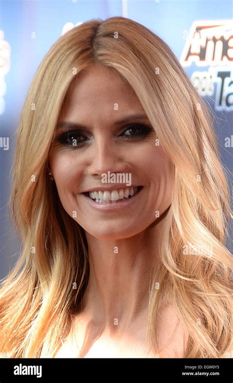 Newark Nj Usa Nd Mar Heidi Klum At Arrivals For America S