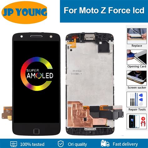 Original Lcd For Motorola Moto Z Force Xt Amoled Lcd Display