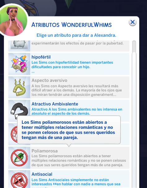 Wonderfulwhims Spanish Translation The Sims Mods Curseforge