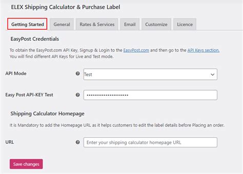 Shipping Calculator Purchase Shipping Label Tracking For Customers