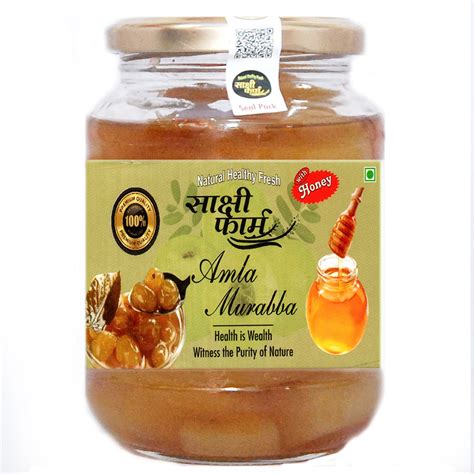 Buy Sakshi Farms Natural Pure Hygienic Homemade Amla Murabba With