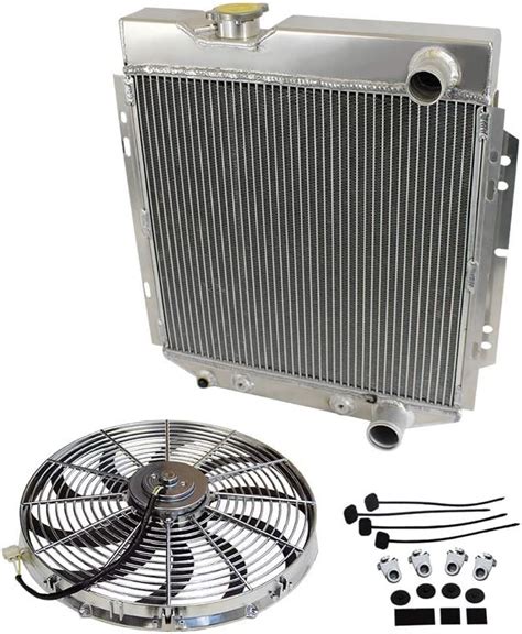 Amazon Demotor Performance Row Aluminum Radiator For