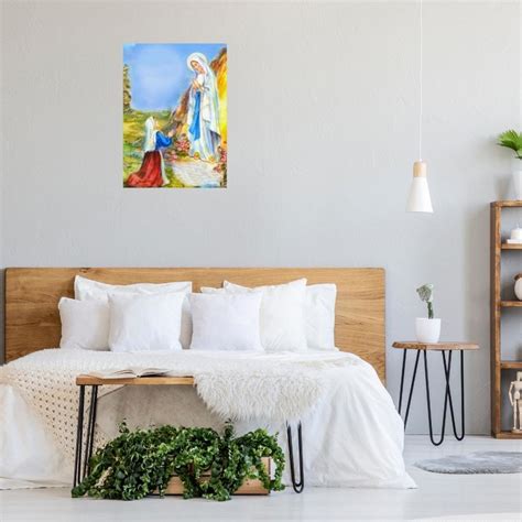 Quadro Plaquinha Decorativa Mdf A N Sra De Lourdes Elo