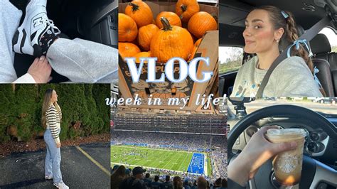 Vlog Fall Decor Tjmaxx Haul Nfl Game Date Night New Starbucks Order