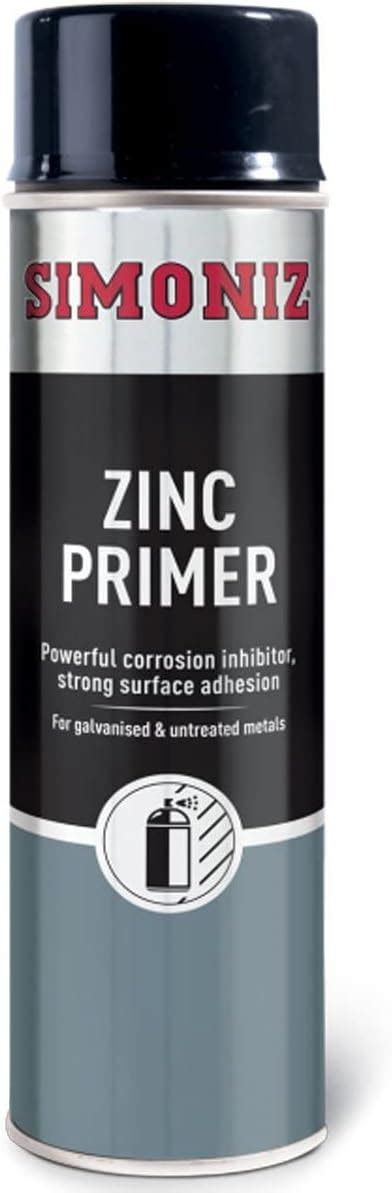 UPol WELD/AL WELD-2 450ml Zinc Rich Primer - Grey/green : Amazon.co.uk ...