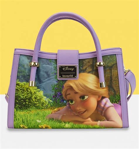 Loungefly Disney Tangled Rapunzel Princess Scene Crossbody Bag