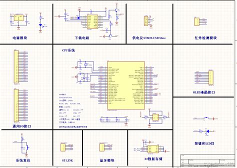 Stm32f103c8t6最小系统原理图和pcb Stm32f103c8t6最小核心板原理图 Csdn博客