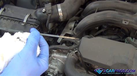 How To Repair Coolant In The Motor Oil