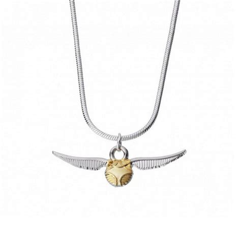 Harry Potter Golden Snitch Necklace - wizardingwonders.com