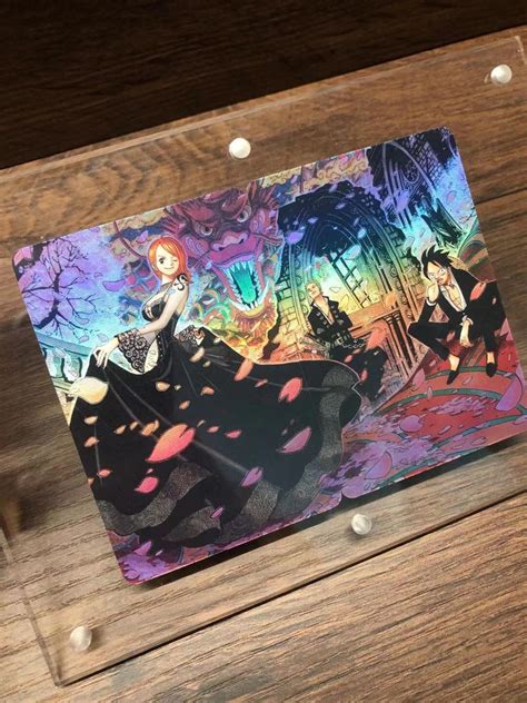 Fan Made Anime Holographic Cards Etsy