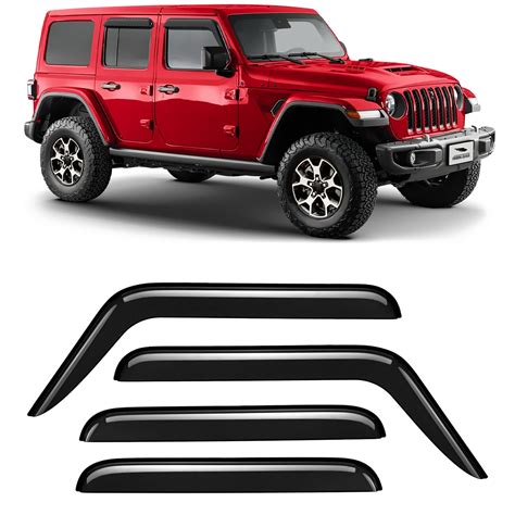 Buy Voron Glass Tape On Extra Durable Rain Guards For Jeep Wrangler