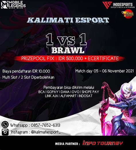 Turnamen Mobile Legends Kalimati Esport Vs Brawl