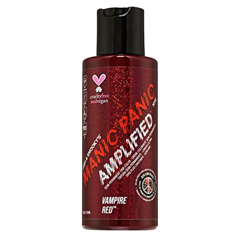 Manic Panic Rock N Roll Red Classic Creme Vegan Cruelty Free Red Semi