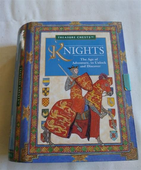 Knights Treasure Chest Interactive Book And Activities Nrfb Rare