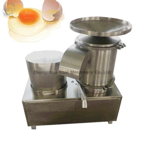 Commercial Industrial Egg Breaker Yolk Separating Machine Egg White