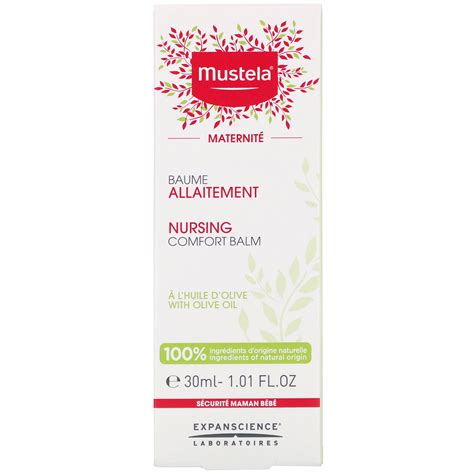 Mustela Nursing Comfort Balm 101 Oz 30 Ml Iherb