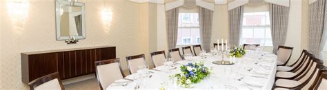 PRIVATE DINING AT THE LANSDOWNE CLUB | Mayfair & St James's Association