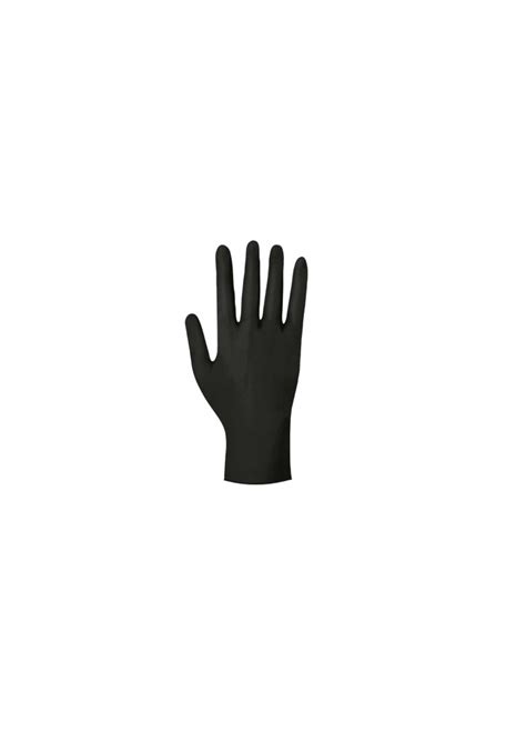 Black Nitrile Gloves Barrier Healthcare