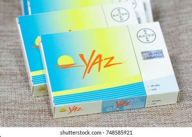 Johormalaysianovember 052017oral Contraceptive Yaz By Bayer Stock Photo ...