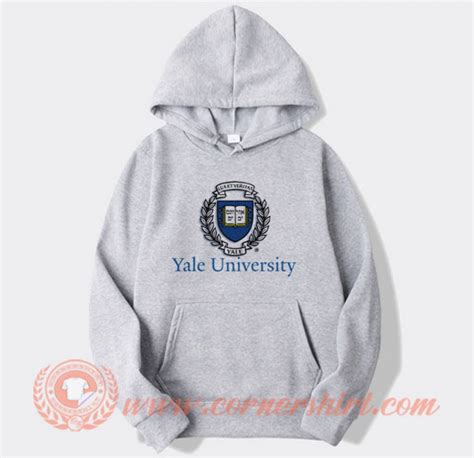 Get It Now Yale University Logo Hoodie - Cornershirt.com