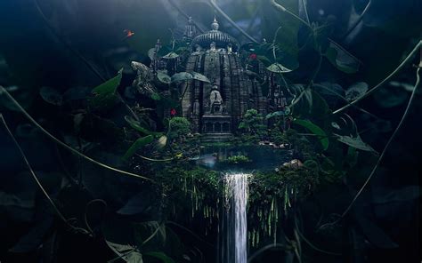 Water Fantasy Abstract 3d Fantasy Landscape Hd Wallpaper Peakpx