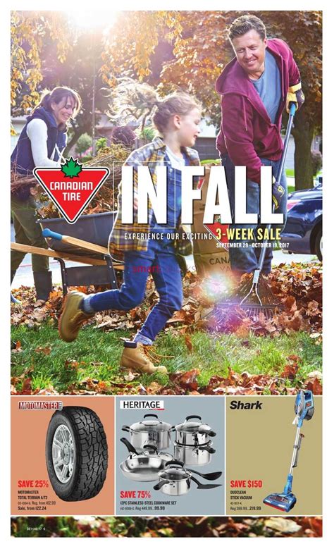 Canadian Tire Fall Catalogue September 29 To October 19