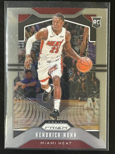 2019 20 Panini Chronicles 501 Kendrick Nunn Prizm RC Miami Heat EBay