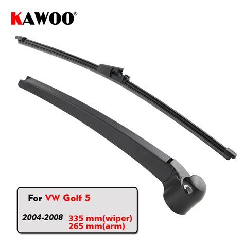 Kawoo Car Rear Wiper Blade Blades Back Window Wipers Arm For Volkswagen