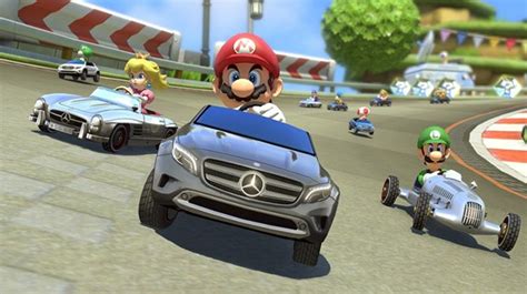 Mario And His Mercedes Leads New Mario Kart 8 Dlc