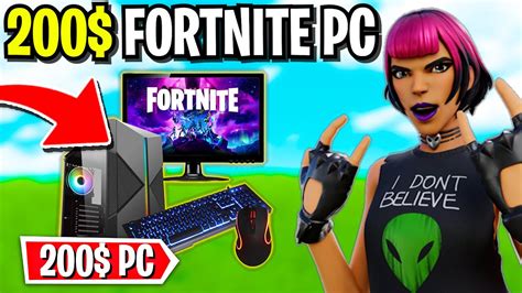 Best Budget Fortnite Pc For Under Fps No Input Lag