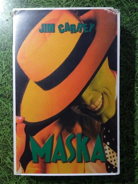 VHS originální česky Maska Jim Carrey Cameron Diaz Aukro