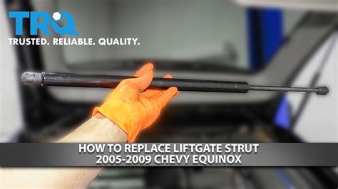 How To Replace Liftgate Struts 2005 09 Chevy Equinox 1A Auto