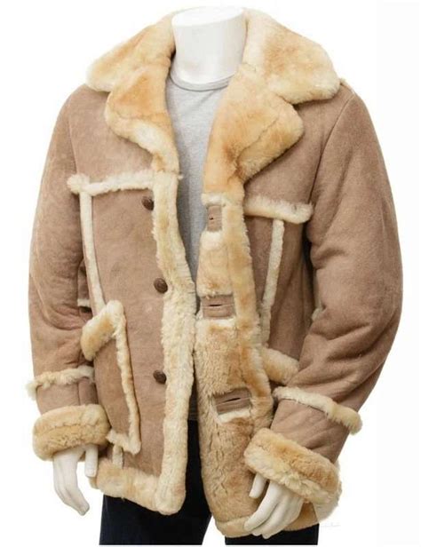 Mens Shearling Leather Coat Where Fashion Dreams Come True