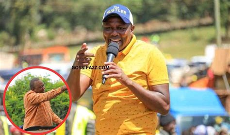 Kimani Ichung Wah Heckled Speech Cut Short As Kiambu Residents Defend