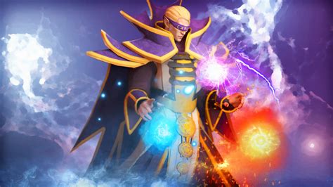 DOTA 2 Invoker Magic Warriors Elves Armor HD Wallpaper Rare Gallery