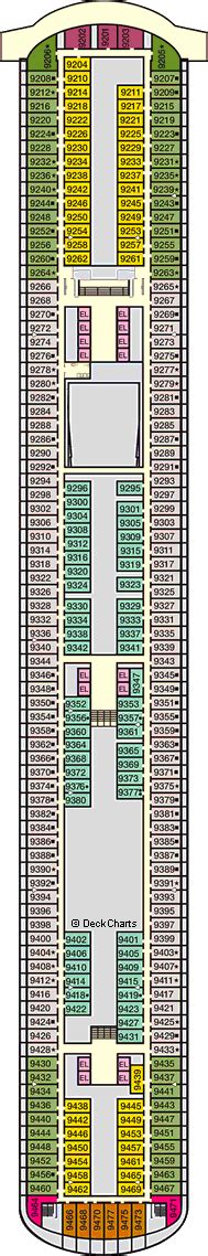 Carnival Vista Deck Plans: Ship Layout, Staterooms & Map - Cruise Critic