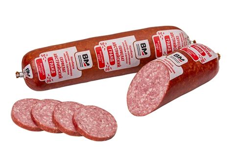Колбасы варено-копченые и полукопченые | ОАО «Волковысский мясокомбинат»