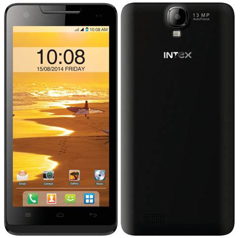 Intex Aqua Amaze With Inch Hd Display Octa Core Processor Mp