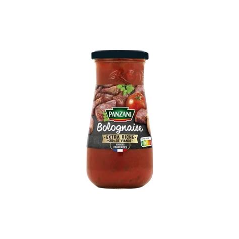 Sauce Bolognaise Extra Riche Panzani Le Pot De G