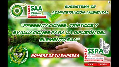 Curso del Subsistema de Administración Ambiental Pemex SSPA YouTube